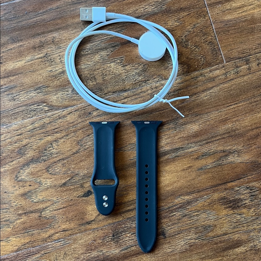Black Apple Smartwatch Series Band with Charger